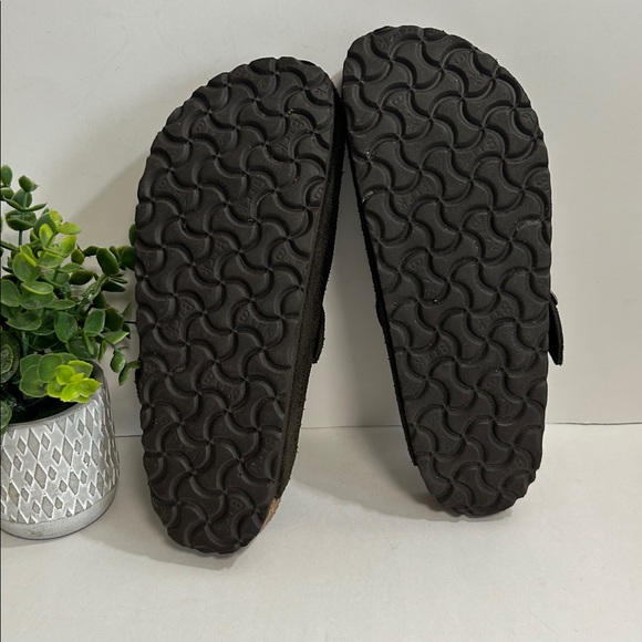 Birkenstock Black Suede Clogs - Picture 11 of 16